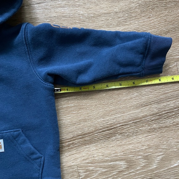 Carhartt Boys' Long-Sleeve Full-Zip Hooded Sweatshirt - Picture 9 of 9